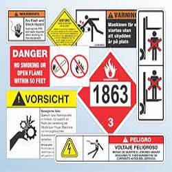 Caution Sticker