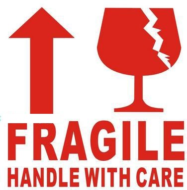 Fragile Sticker