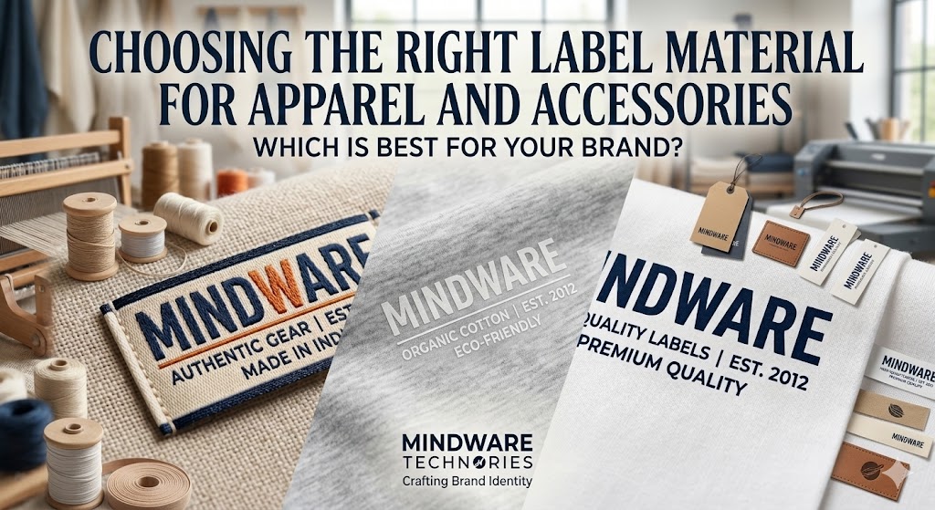 Choosing the Right Label Material for Apparel and Accessories Mindware Technologies Choosing the Right Label Material for Apparel and Accessories Mindware Technologies