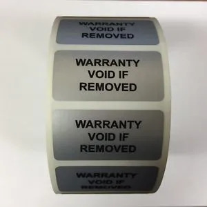 Warranty Void Labels Manufacturer Warranty Void Labels Manufacturer