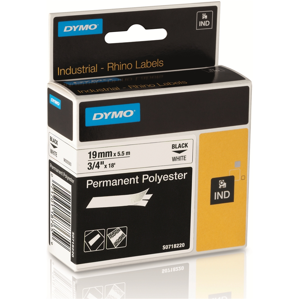 DYMO S07 18220 White Adhesive Tape