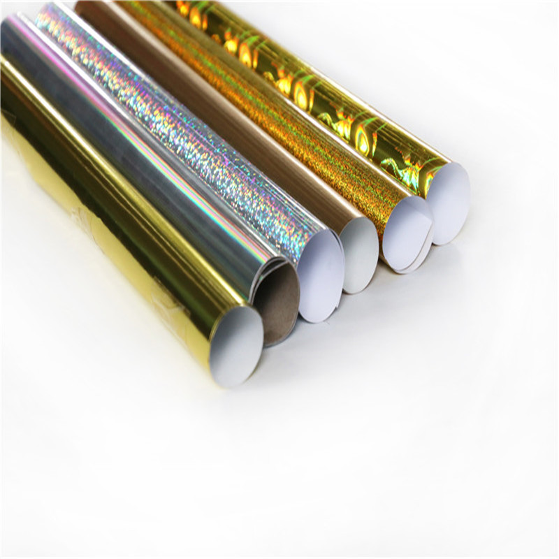 Transfer Metallized Holographic Paper and Boards