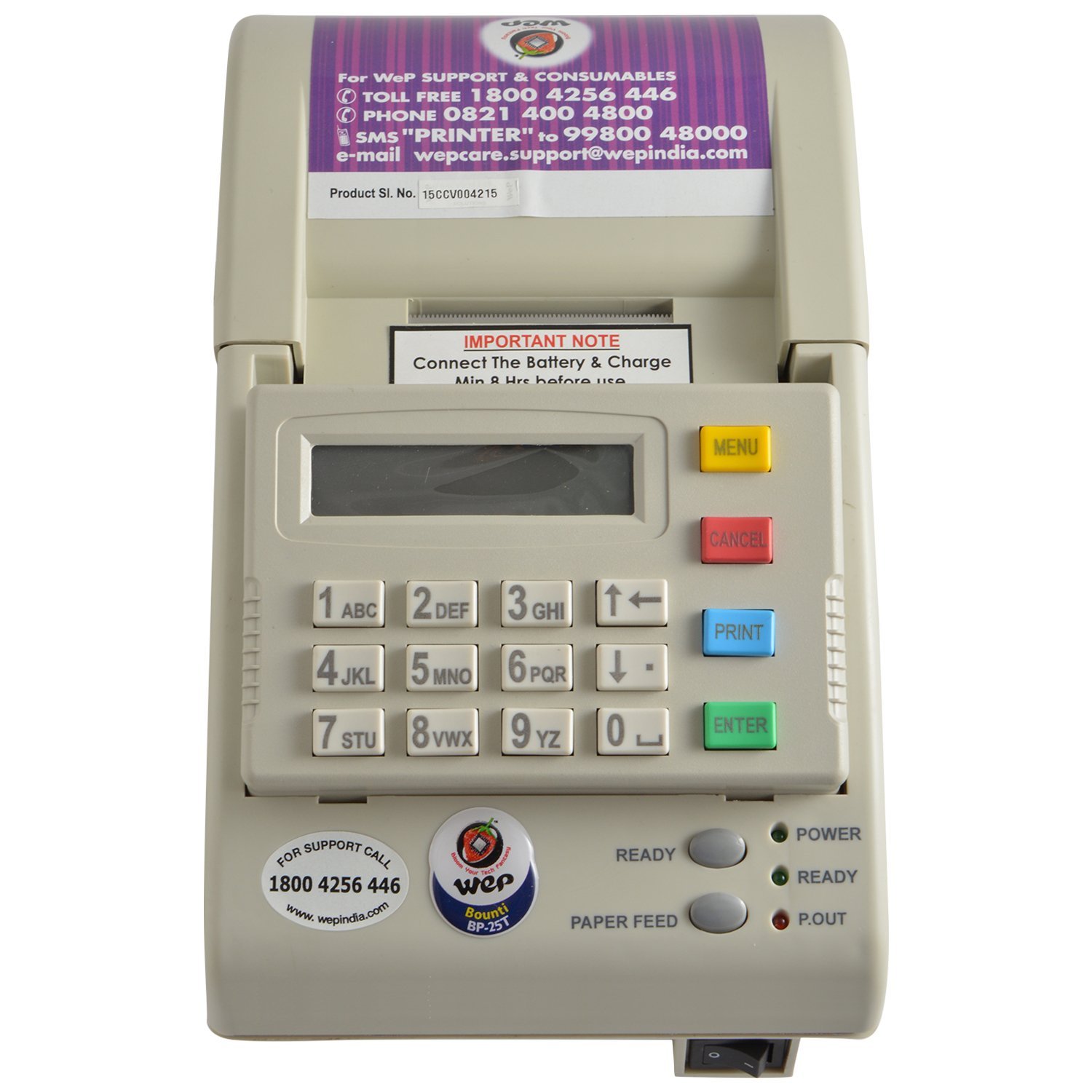 WeP BP 25 T Plus Bill Printer